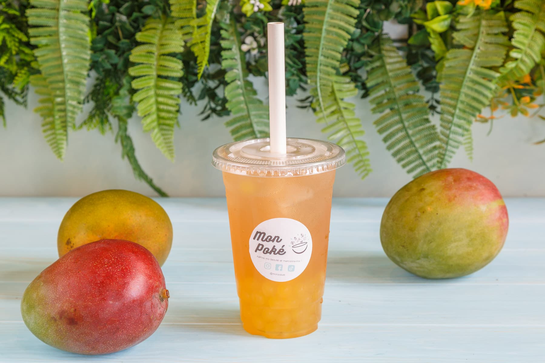 Bubble tea mangue
